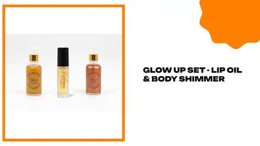 Glow Up Set - Lip Oil & Body Shimmer by@Outfy
